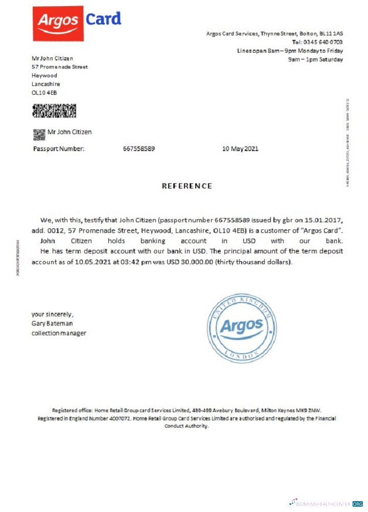 Download United Kingdom Argos Card reference Photoshop template